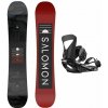 Salomon set Pulse+Pact Black 22/23 grey/red 152