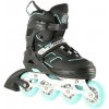 Kolieskové korčule NILS Extreme NA14174 čierno-mentolové Veľkosť: S(31-34)
