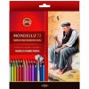 Koh-i-noor MONDELUZ 3727 72 ks sada umelecké akvarelové pastelové ceruzky