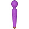 Stimulátor - nabíjateľná elektrická palička USB 10 funkcií - fialová