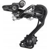 SHIMANO Prehadzovačka XT M781 10-k. čierna super dlhé ramienko Shadow