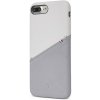 Decoded Leather Back C iPhone 8 Plus/7 Plus/6s Plus, DA6IPO7PLSO1WEGY White Silver
