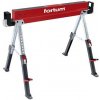 FORTUM koza stavebná skladacia, nosnosť až 590kg, bočný svorný úchyt, výška 61,5-82cm, 4759999
