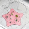 Silikónové sitko do drezu ružové 13 cm