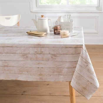 Blancheporte Obrus s potlačou bielené drevo PVC belené drevo pr. 140 od  19,99 € - Heureka.sk