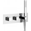 Sapho Dimy Termostatická podomietková sprchová batéria s ručnou sprchou, 2 výstupy, chróm DM493