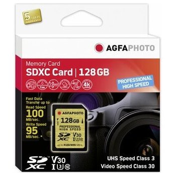 Agfaphoto SDXC 128GB UHS I 10607