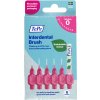 TEPE Original Medzizubné kefky ružové 0,4 mm v ekologickej krabičke 6 kusov