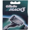 Gillette Mach 3 náhradné hlavice 4 ks