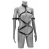 SCALA KOŽENÉ BODY SVAZUJÍCÍ RUCE POPRUH POSTROJ BDSM S OBOJKEM - 79813798