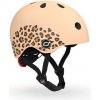 DETSKÁ PRILBA SCOOT AND RIDE - XXS - LEOPARD