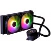 COOLER MASTER CPU Liquid cooler CPU MasterLiquid ML240L Core ARGB MLW-D24M-A18PZ-R1