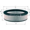 MAHLE VZDUCHOVÝ FILTER DACIA RENAULT MAHLE
