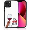 VSETKONAMOBIL 41135 MY ART Silikónový kryt Apple iPhone 13 mini WINE (007)