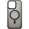 Sturdo plastové puzdro iPhone 13 Pro Max, čierne (Magsafe Frosted)