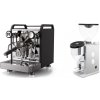 Rocket Espresso Mozzafiato FAST R, black + Rocket Espresso FAUSTINO 3.1, white