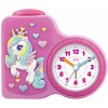 Detský analógový budík jednorožec JVD SRP163.5