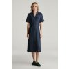 ŠATY GANT REG POCKET DRESS EVENING BLUE