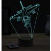 Beling 3D lampa, Mirage F1,16 farebná ULA58
