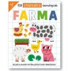 100 stratených samolepiek Farma