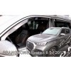 Deflektory na Ssangyong Rexton od 2017 (+zadné)