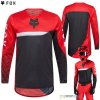 Fox Flexair Fracture jersey, fluo red, L