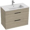 Jika Cube - Skrinka s umývadlom 80x43x61 cm, jaseň H4537621765141
