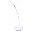 Stolová lampa Aptel biela s výkonom až 5 W