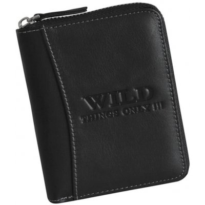 Wild Pánska kožená peňaženka čierna na zips od 23,9 € - Heureka.sk