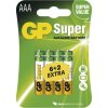 Batérie GP Super Alkaline LR03 AAA 8 ks