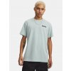 Under Armour Pánske tričko UA HW ARMOUR LABEL SS-BLU Modrá XXL