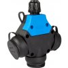 Trojzásuvka gumová VID ELSTROEM 16A IP44 (3101-316-0300)