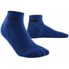 CEP The Run Socks 4.0 Low Cut kotníkové ponožky pánské Barva: Modrá, Velikost: III