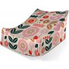 Sablio Sedací vak Lounge Retro folklór - 120 x 100 x 80 cm