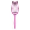 OLIVIA GARDEN Finger Brush Think Pink Tokyo kefa na vlasy masážna 6-radová stredná