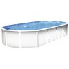 Bazén s oceľovou stenou CF CLASSIC samotný bazén 535 x 300 x 120 cm vr. skimmeru modro-biely