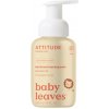 Attitude Baby leaves Detská umývacia pena s vôňou hruškovej šťavy 2v1 (295 ml)