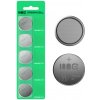 *Green Cell X5CR2450 Baterie CR2450 lithiové knoflíkové baterie 3V 600 mAh – 5ks blistr (váhy, kalkulačky, počítače, glukometry, dálkové ovladače do auta) (Originální lithiová baterie CR2450 Greencell