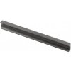 GTV Nábytková rukojeť GROOVE, C=160 mm, L=190 mm, Al, matná černá