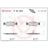 Sada brzdových platničiek, vždy 4 kusy v sade BREMBO P 24 044 (P24044)