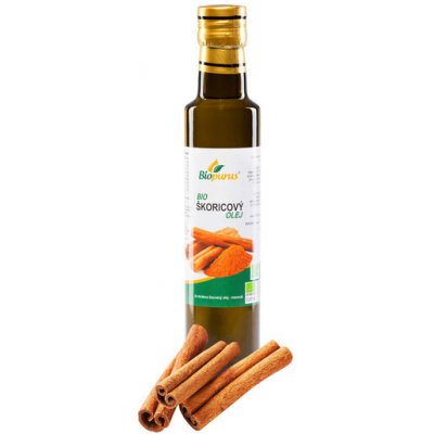 Škoricový olej macerát Biopurus 0,25 l