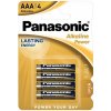 Panasonic Alkaline Power AAA 4ks LR03APB/4BP