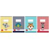 Zošit Herlitz 513, A5, linajkový, 70g/m2, mix motívov Cute Animals