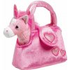 small foot Plyšový jednorožec v kabelke Fina