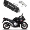Suzuki GSXF 650 2007 - 2016 ladený výfuk HP1 BLACK + dB killer medium