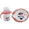 Jedálenská súprava Minnie Mouse - SET 3 ks (hrnček 250ml, tanier a lyžička), 10707