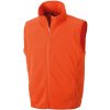 Result unisex fleecová vesta R116X orange