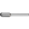Technická fréza, tvrdokov, válcová zaoblená 0820 3 6mm 8x20mm Pferd