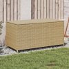 VidaXL Box polyratan 190 l béžový