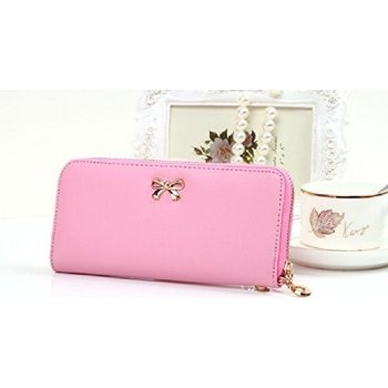 dámska ružová peňaženka s mašľou od 8,99 € - Heureka.sk